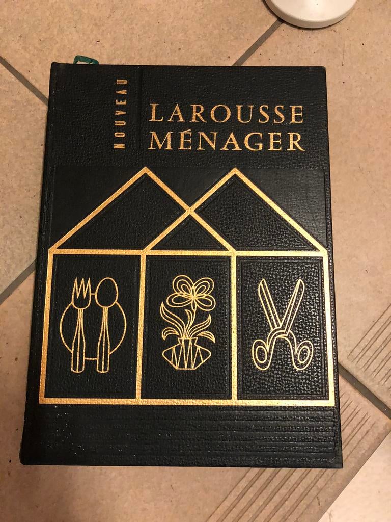 Larousse menager 1955 - periode vintage, Ophalen of Verzenden, Zo goed als nieuw, Overige uitgevers, Frans