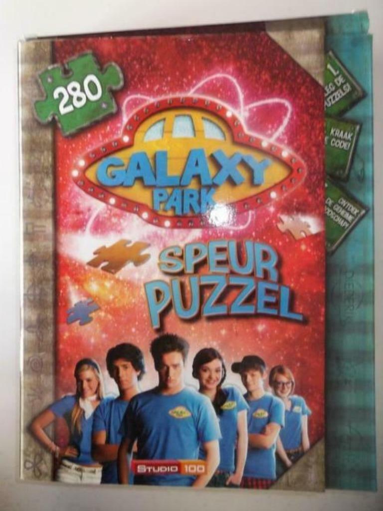 Galaxy Park Speur puzzel 280 st, Hobby en Vrije tijd, Ophalen of Verzenden, Minder dan 500 stukjes, Zo goed als nieuw, Legpuzzel