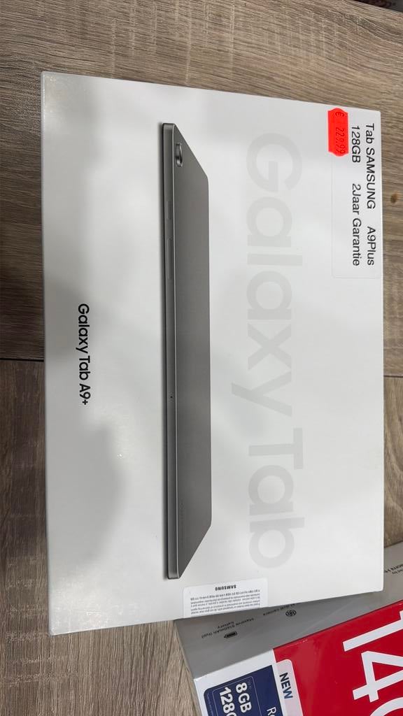 Samsung Galaxy Tab A9+, Computers en Software, Android Tablets, Wi-Fi, 10 inch, 128 GB, Uitbreidbaar geheugen, Ophalen