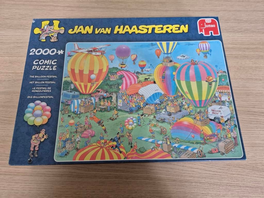 Puzzel Jan Van Haasteren 2000 stukjes, Hobby en Vrije tijd, Ophalen