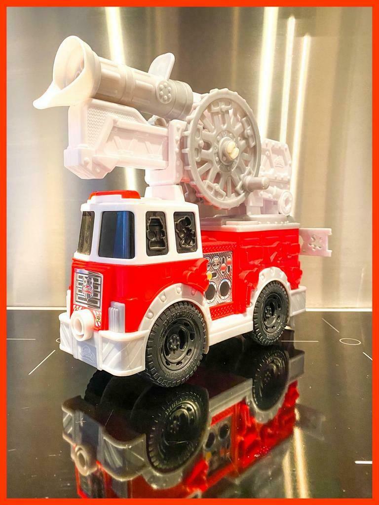 Le camion de pompiers Play-Doh, Utilisé