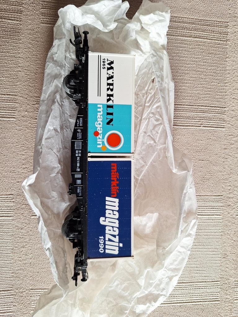 Conteneur Marklin, Hobby & Loisirs créatifs, Trains miniatures | HO, Enlèvement ou Envoi, Wagon, Comme neuf, Analogique