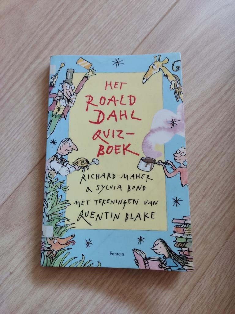 Quiz-boek van Roald Dahl, Ophalen, Zo goed als nieuw