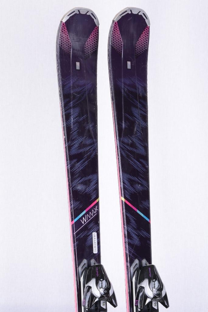 155 dames ski's SALOMON W-MAX 12 carve, Sport en Fitness, Skiën en Langlaufen, Gebruikt, Carve, Salomon, Ophalen of Verzenden