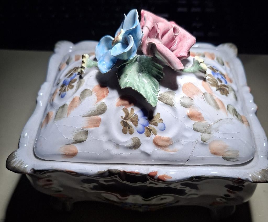 juwelendoosje porselein, Antiek en Kunst, Ophalen of Verzenden