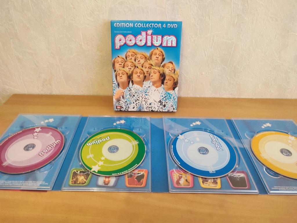 PODIUM - Edition Collector 4 DVD (Benoit Poelvoorde), Ophalen of Verzenden, Gebruikt, Overige genres