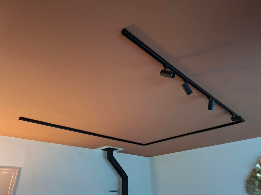 Lichtrails en 4 spots, Huis en Inrichting, Lampen | Wandlampen