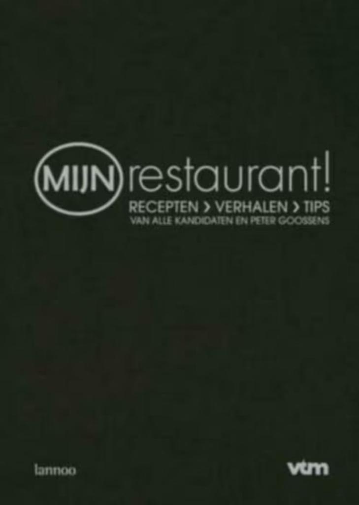Mijn restaurant / Recepten /Verhalen / tips, Boeken, Ophalen of Verzenden, Zo goed als nieuw