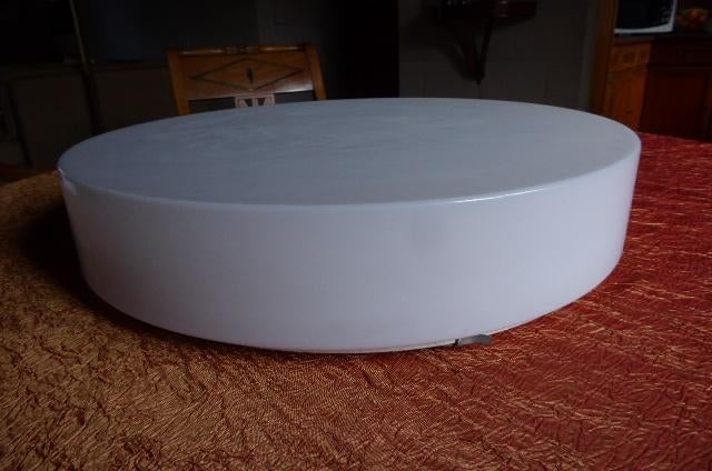 vintage plafondlamp uit 1960, Ophalen of Verzenden, Zo goed als nieuw, Kunststof, Vintage année 1960