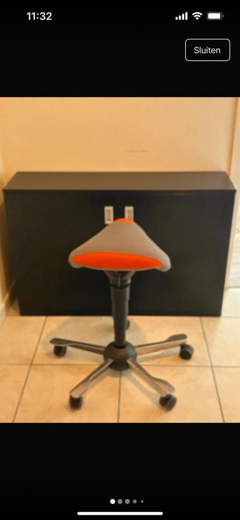 Bureau électrique avec chaise, Maison & Meubles, Bureaux, Enlèvement, Comme neuf