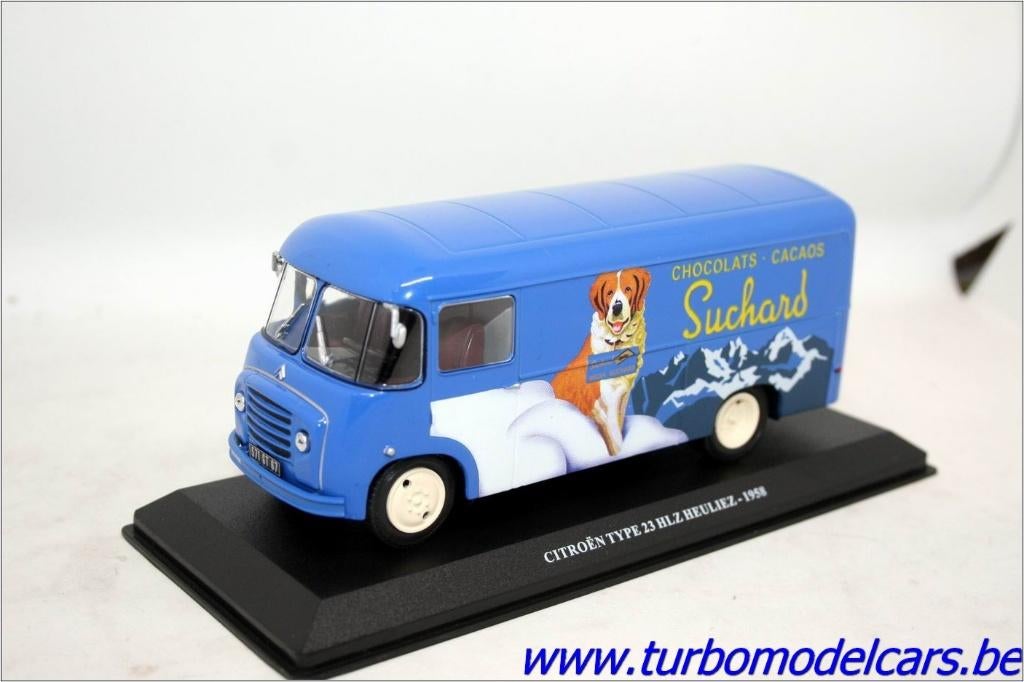 Citroën Type 23 BLZ/Heuliez 1958 1/43 Altaya, Enlèvement ou Envoi, Neuf, Voiture, Autres marques