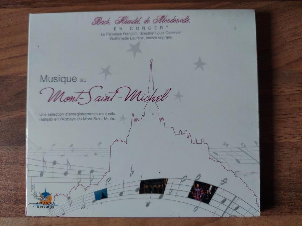 Cd Musique au Mont-Saint-Michel Bach, Haendel, de Mondoville, Enlèvement ou Envoi, Comme neuf