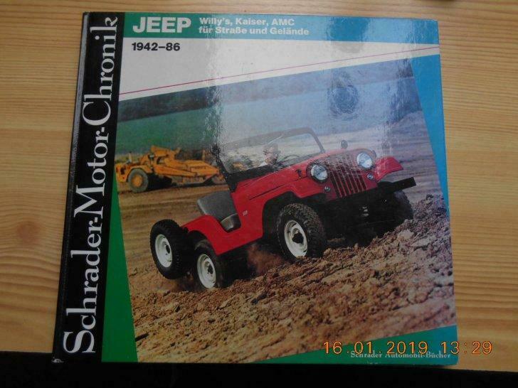Jeep Willy's & kaiser AMC chronik, Ophalen of Verzenden, Nieuw, Overige merken