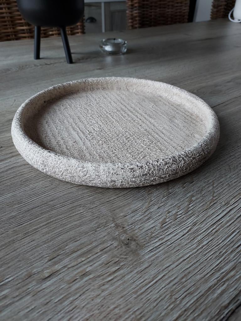 Stenen deco schaal, Huis en Inrichting, Ophalen