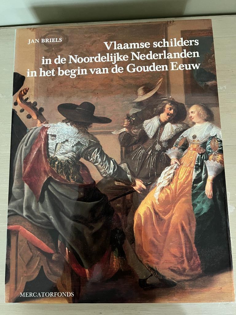 Vlaamse schilders in de Noordelijke Nederlanden Gouden Eeuw, Peinture et dessin, Enlèvement ou Envoi, Utilisé, Briels