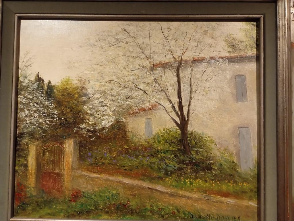 Tableau de peinture Jean michel Dunoyer, Antiquités & Art, Art | Peinture | Classique, Enlèvement