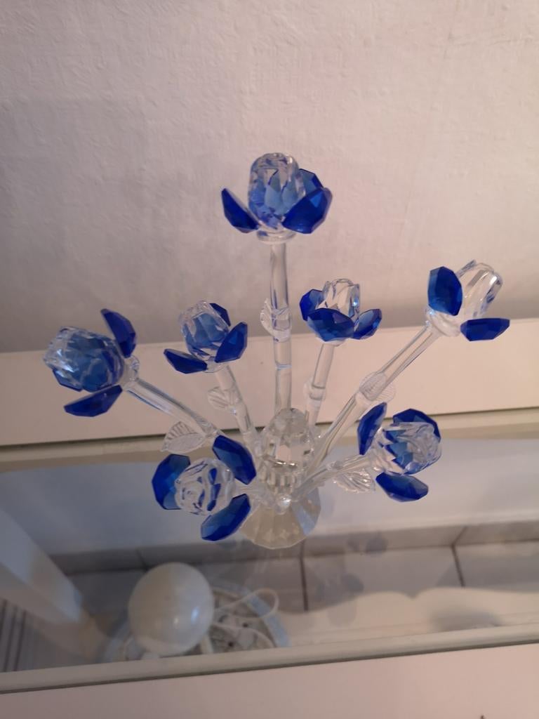 Swarovski bloemboeket, Handtassen en Accessoires, Ophalen of Verzenden, Zo goed als nieuw