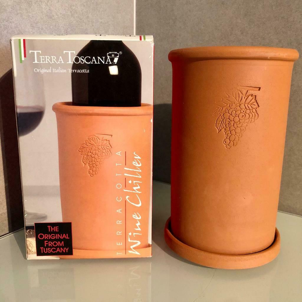 Terracotta wijnkoeler. Splinternieuw in de doos!!, Ophalen of Verzenden, Nieuw
