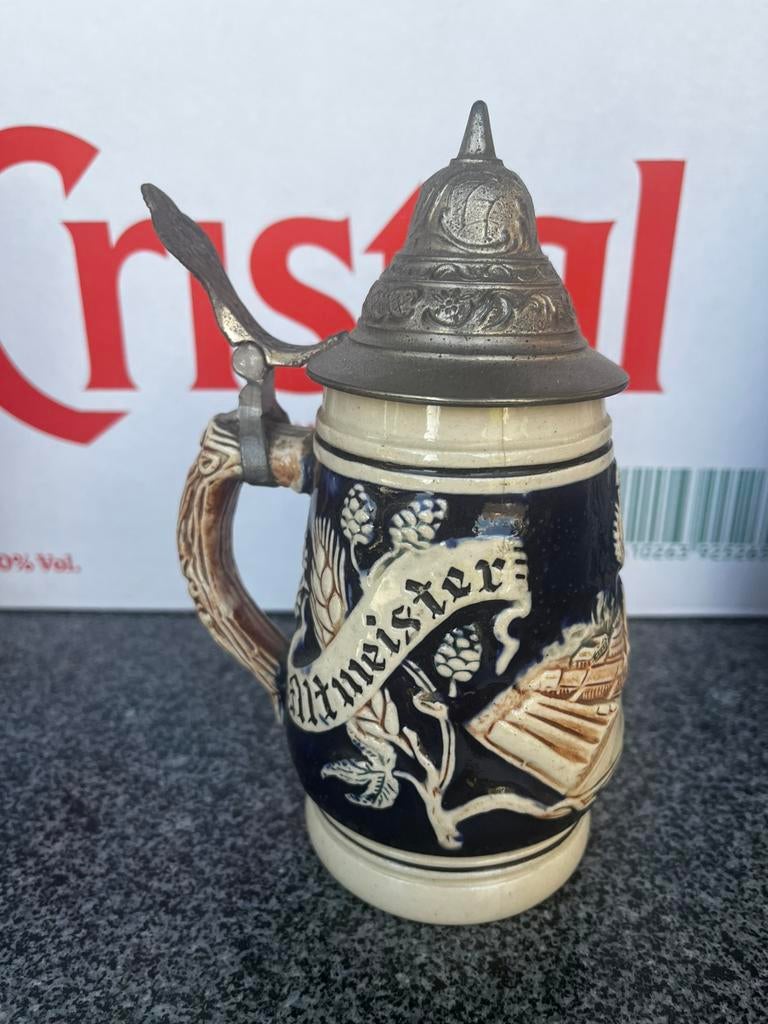Bierpot Cristal Alken Altmeister Urtyp kleinste model, Verzamelen, Ophalen of Verzenden, Zo goed als nieuw
