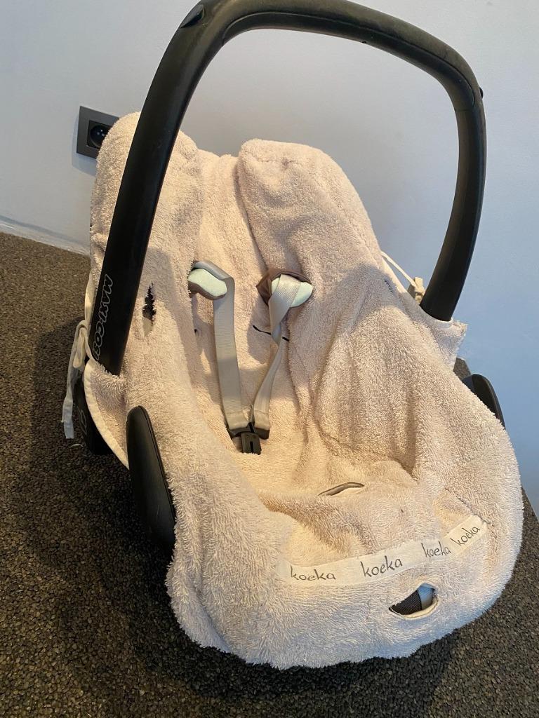 Maxicosi Pebble plus, Ophalen, Autogordel of Isofix, Zo goed als nieuw, 0 t/m 13 kg
