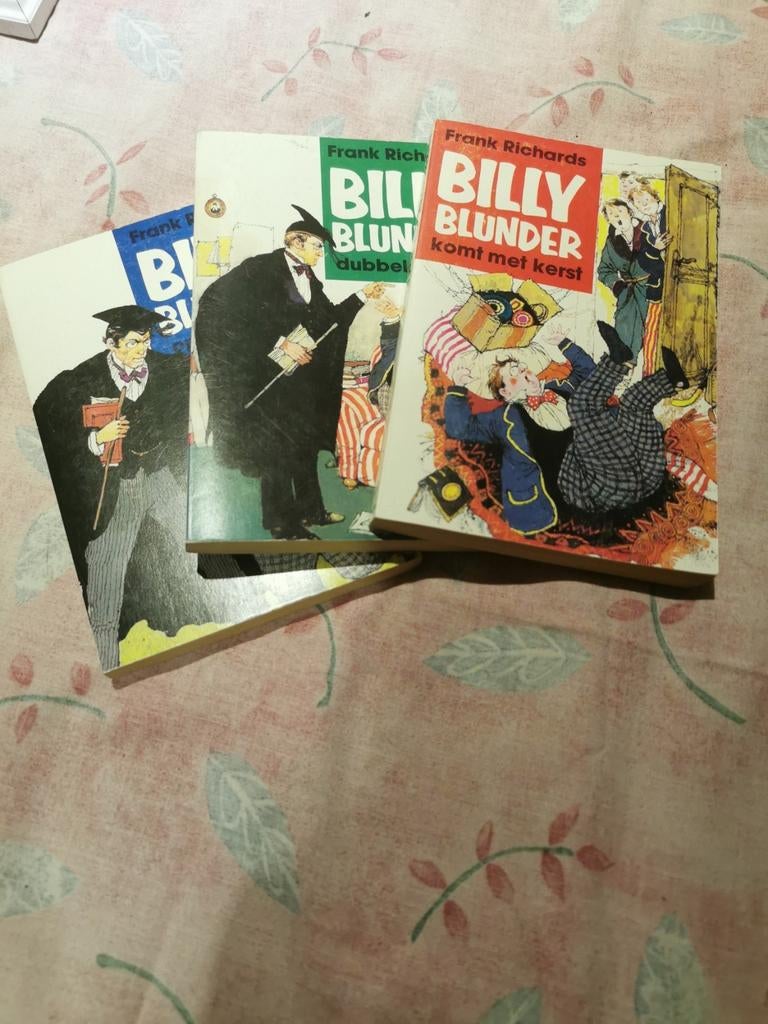 3 livres anciens de Billy Blunder, Enlèvement ou Envoi, Comme neuf