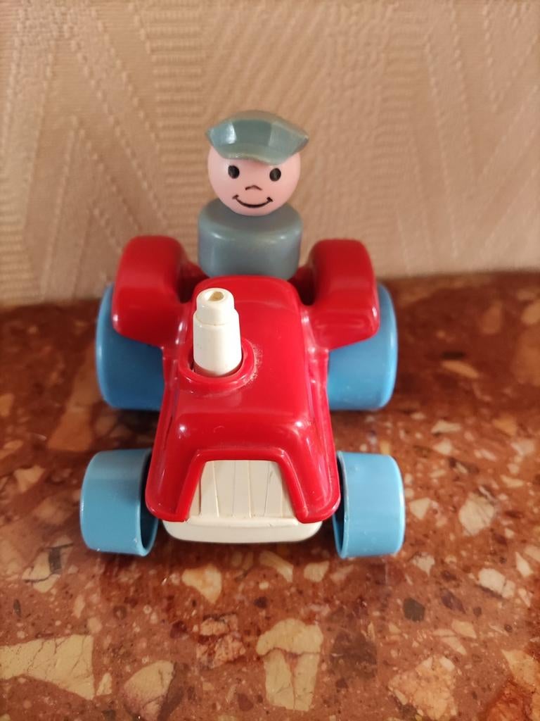 Matchbox oude tractor, Ophalen of Verzenden, Zo goed als nieuw