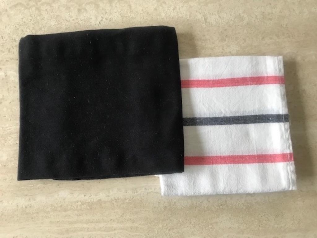 2 Katoenen keukenhanddoeken (prijs/stuk) (zn5566), Huis en Inrichting, Keuken | Textiel, Ophalen of Verzenden, Zo goed als nieuw