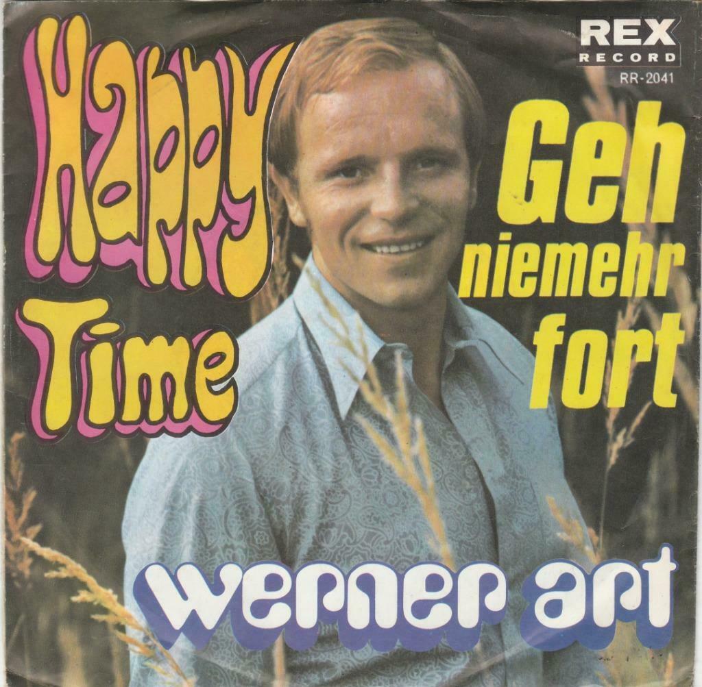 45T: Werner Art: Happy time, Ophalen of Verzenden, Overige formaten