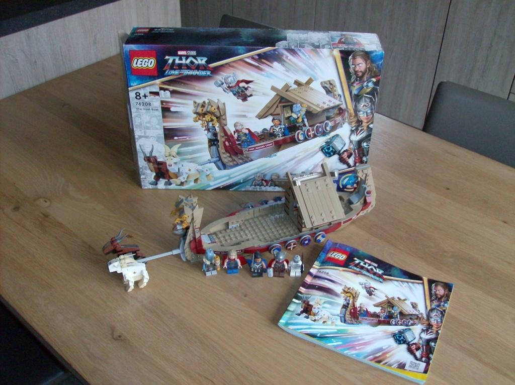 Lego Marvel Thor Thunder Boat 76208, Ophalen, Zo goed als nieuw, Lego