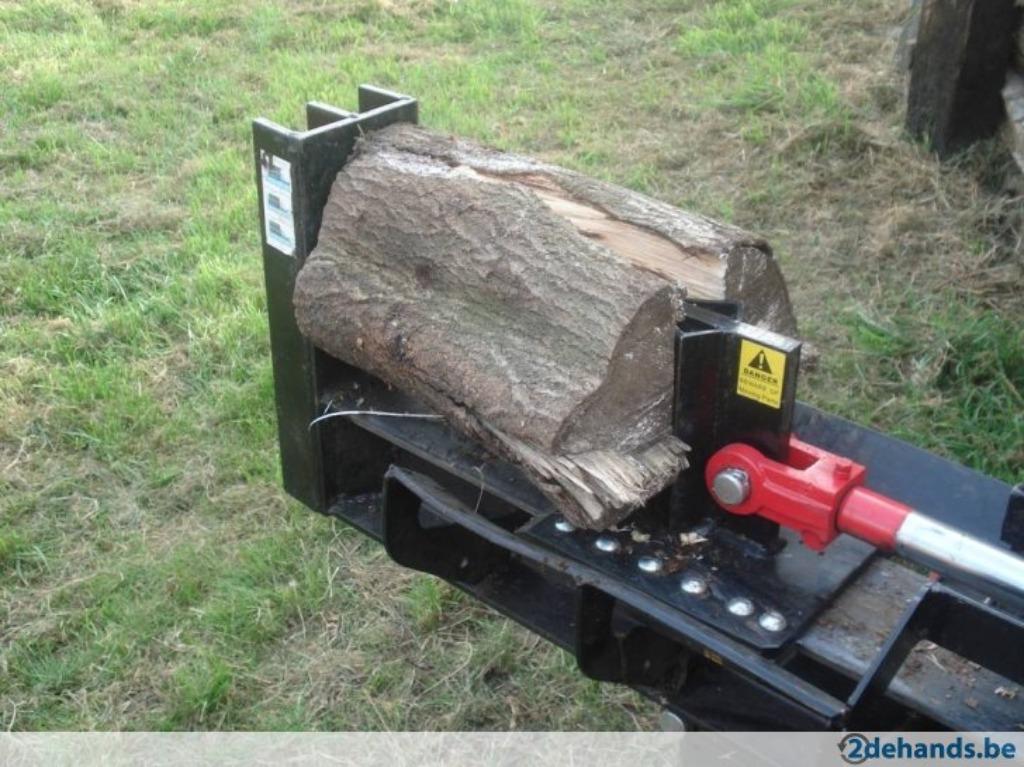 Houtkliever 22 Ton horizontaal en verticaal, Enlèvement