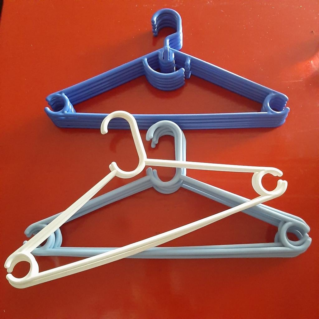 Kledinghangers pvc 12 stuks, Enlèvement, Comme neuf, Plastique, Adultes