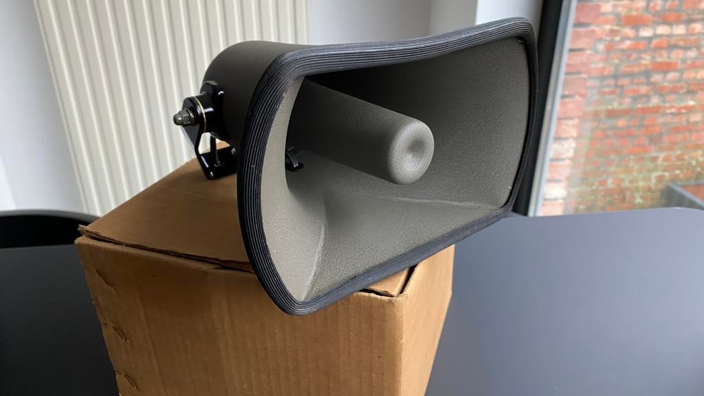 Nieuwe hoornluidspreker / PA speaker – met montagebeugel, Ophalen, Nieuw