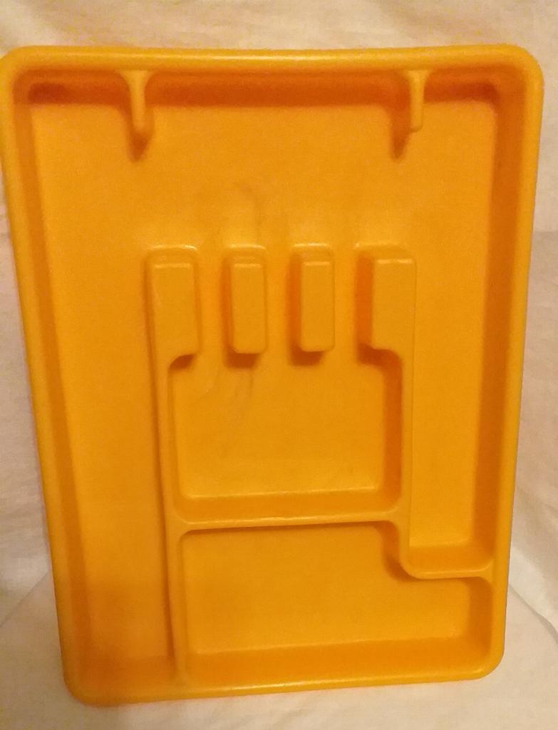 oranje bestekhouder, Gebruikt, Overige materialen, Overige stijlen, Kom(men)