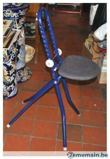 siége pliable en métal assise réglable, Maison & Meubles, Chaises, Enlèvement ou Envoi, Utilisé