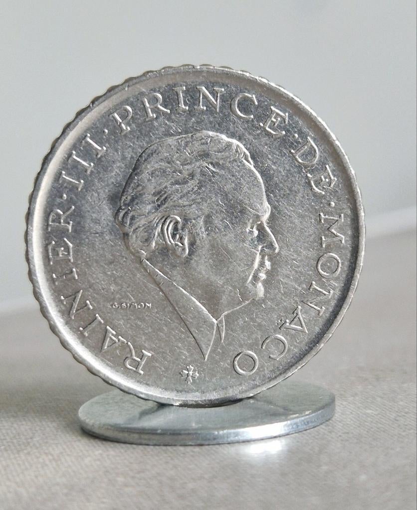 1981, Monaco , 2 Francs Coin, Postzegels en Munten, Munten | Europa | Euromunten, Ophalen of Verzenden, Monaco