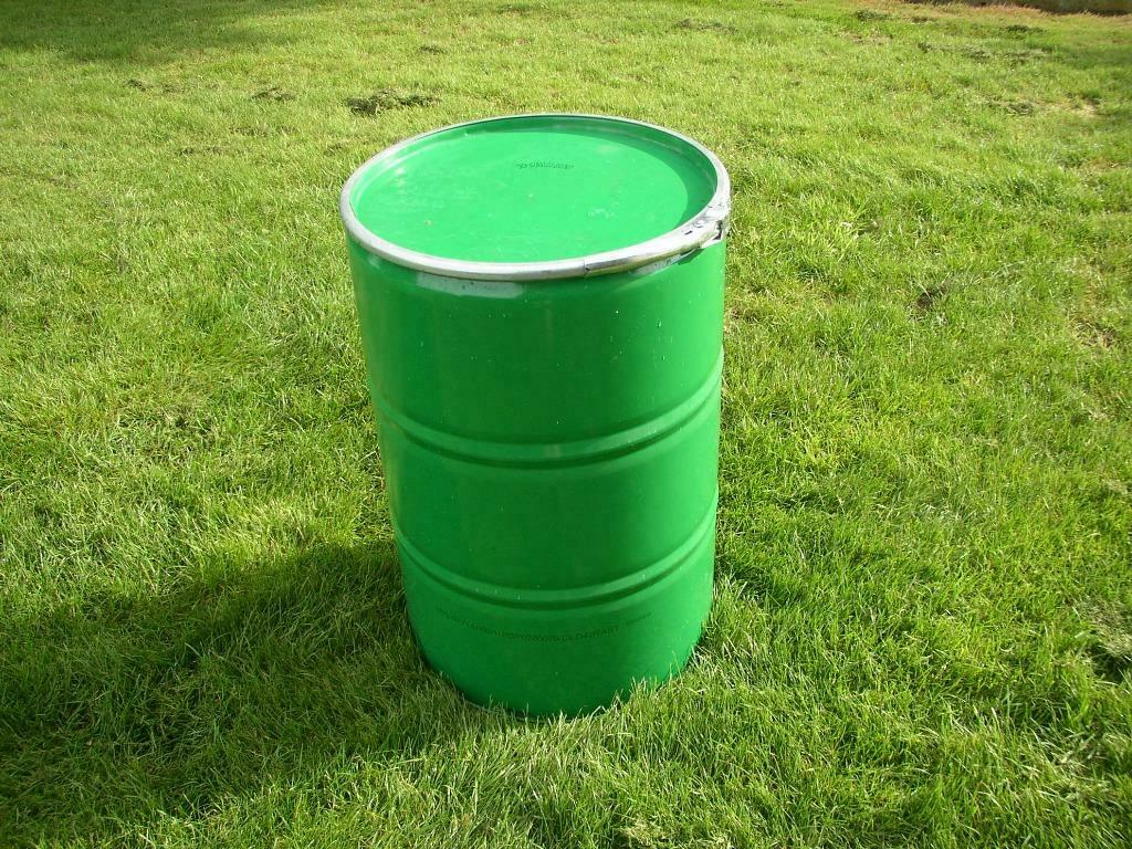 Mooie groene ijzeren vaten in zo goed als nieuwstaat!, Ophalen of Verzenden, Zo goed als nieuw