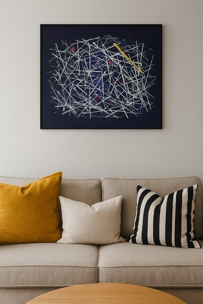 Meerdere kunstwerken in solden., Antiek en Kunst, Kunst | Schilderijen | Abstract, Ophalen