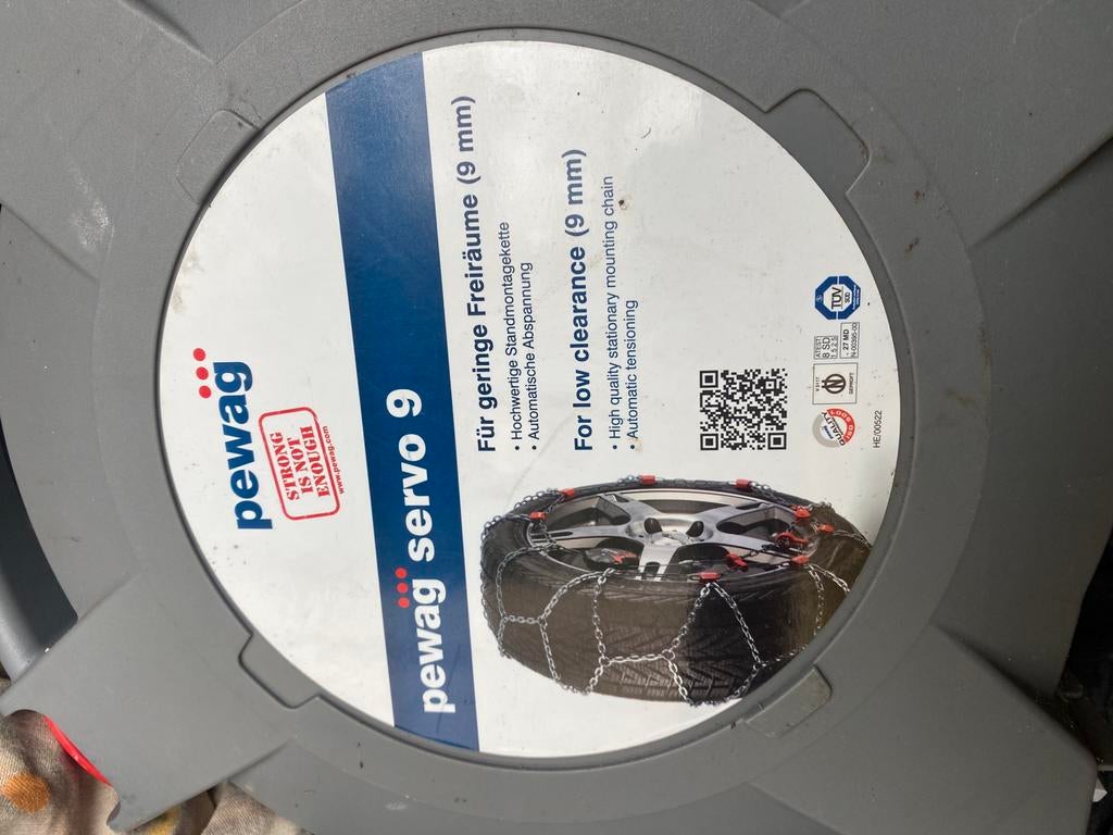 Chaînes auto de marque Pewag Servo 9, Enlèvement, Comme neuf