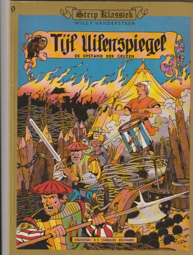 DE OPSTAND DER GEUZEN (Tijl Uilenspiegel) van 1982, Boeken, Willy vandersteen, Eén stripboek, Ophalen of Verzenden, Zo goed als nieuw