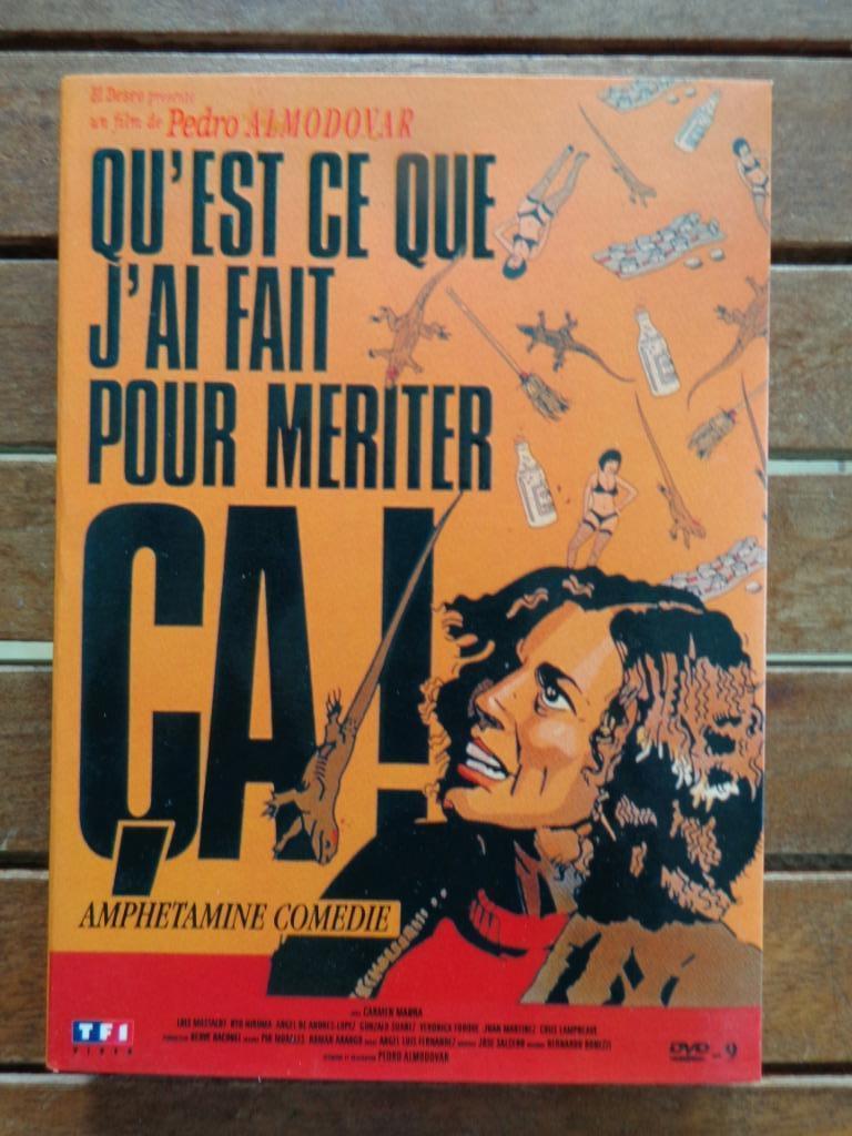 ))) Qu'est ce que j' ai fait pour mériter ça / Almodovar (((, Tous les âges, Enlèvement ou Envoi, Comme neuf, Autres genres