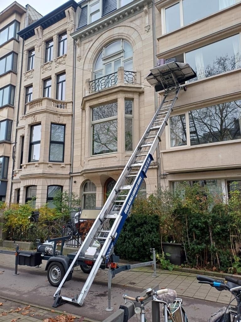 Élévateur mobile à louer, Enlèvement
