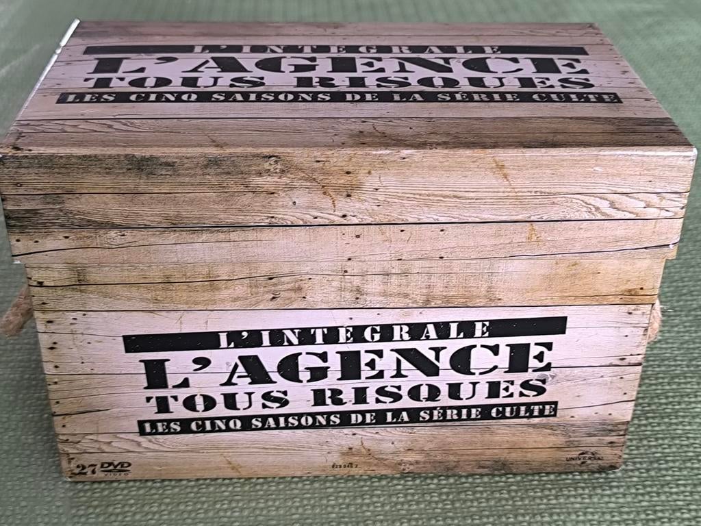 Coffret L'intégrale L'agence tous risques, 27 DVD,5 saisons, Enlèvement ou Envoi, Comme neuf