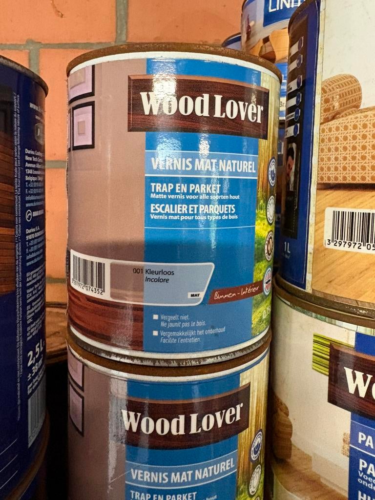 Parketvernis - olie. Woodlover, Ophalen, Nieuw