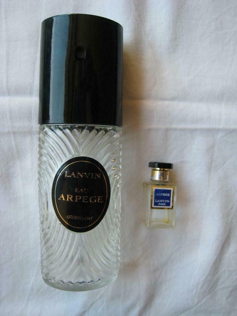 flacons vides parfum Arpège Lanvin, Envoi, Utilisé