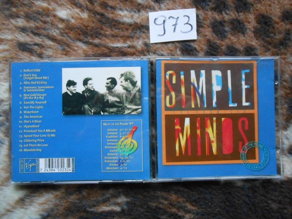 CD Simple Minds promis en 1997, Enlèvement ou Envoi, Utilisé