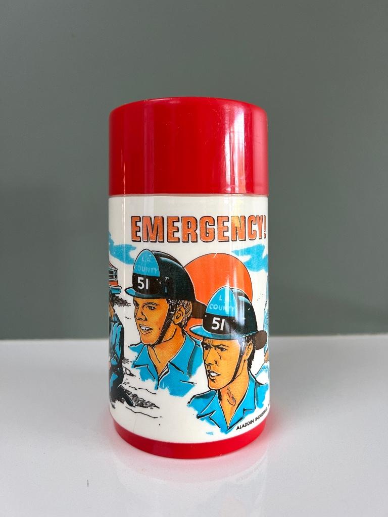 Vintage thermos Aladdin Industries " Emergency ", Enlèvement ou Envoi, TV