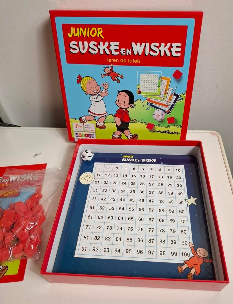 Suske en wiske zwijsen maaltafels, Ophalen of Verzenden