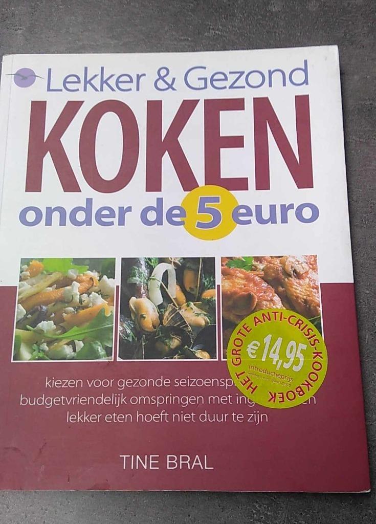 lekker en gezond koken onder de 5 euro, Enlèvement ou Envoi, Tine Bral, Cuisine saine