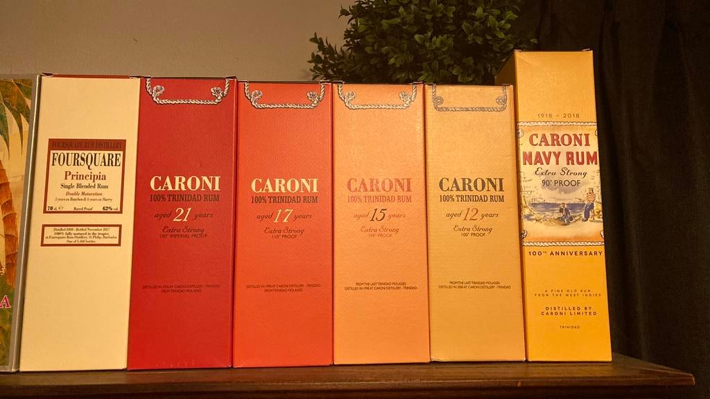 Caroni Rum, Enlèvement ou Envoi, Neuf, Autres types