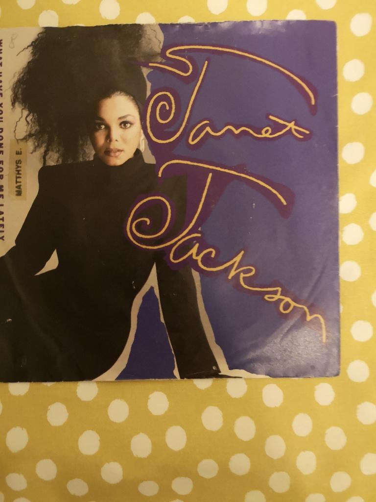 célibataire JANET JACKSON WHAT HAVE YOU DONE (post gratuit), Enlèvement ou Envoi, Single, Utilisé, Pop